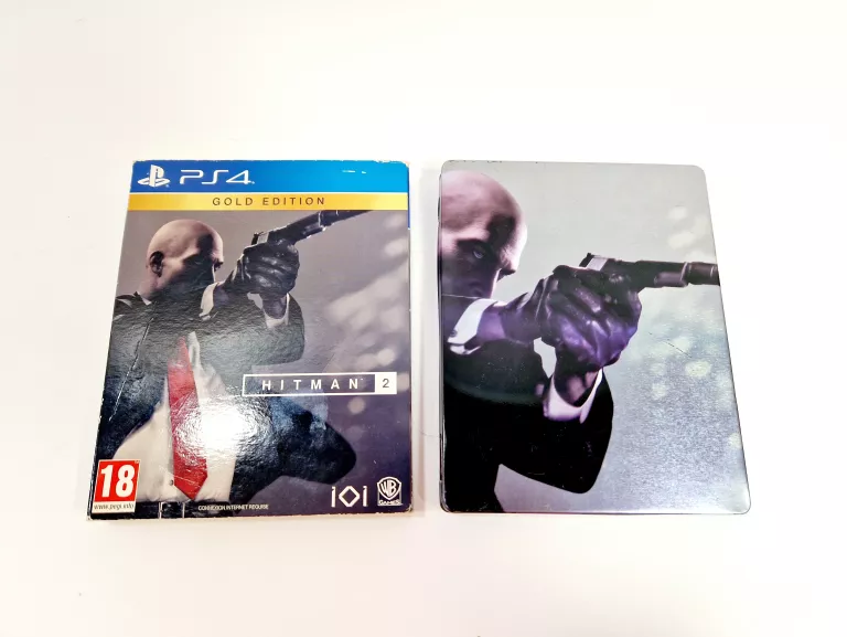 GRA HITMAN 2 GOLD EDITION | STEELBOOK | PS4