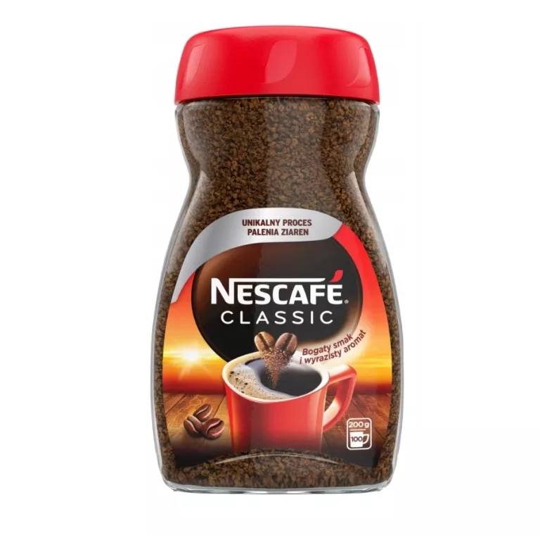 KAWA ROZPUSZCZALNA NESCAFÉ CLASSIC 200 G