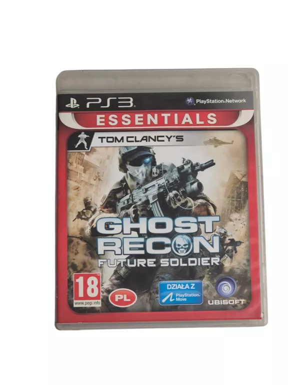 GRA PS3 TOM CLANCY'S GHOST RECON FUTURE SOLDIER STAN 10/10
