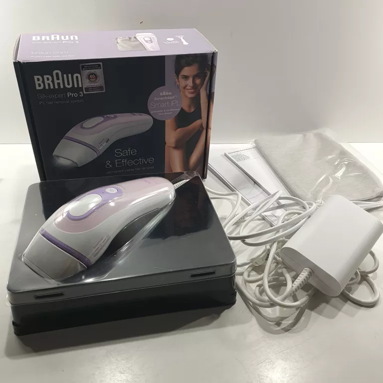 DEPILATOR LASEROWY ŚWIETLNY BRAUN SILK-EXPERT PRO 3 SKIN EPIL