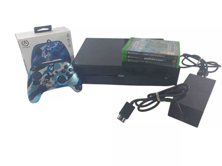 ZESTAW KONSOLA XBOX ONE 500GB + GRY + PAD