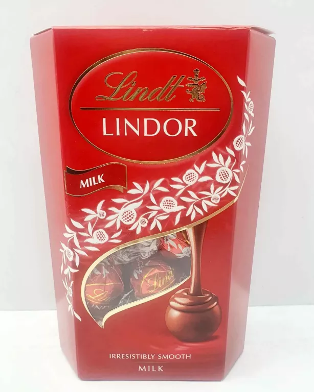 PRALINY MLECZNE LINDT CZERWONE 200 G#31.01.2026