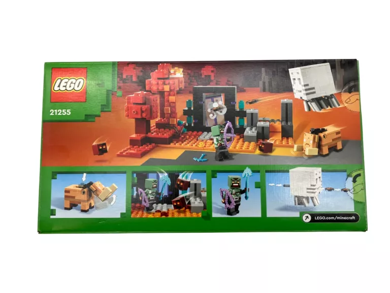 LEGO 21255 MINECRAFT ZASADZKA W PORTALU DO NETHERU