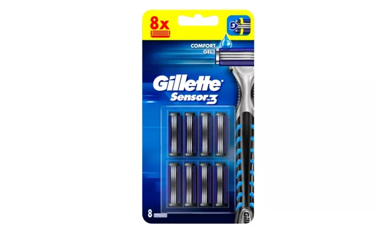 WKŁADY DO MASZYNKI GILLETTE SENSOR3 8 SZTUK