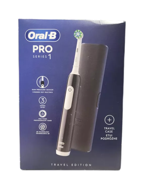 SZCZOTECZKA ORAL B SERIES 1 +ETUI PODRÓZNE