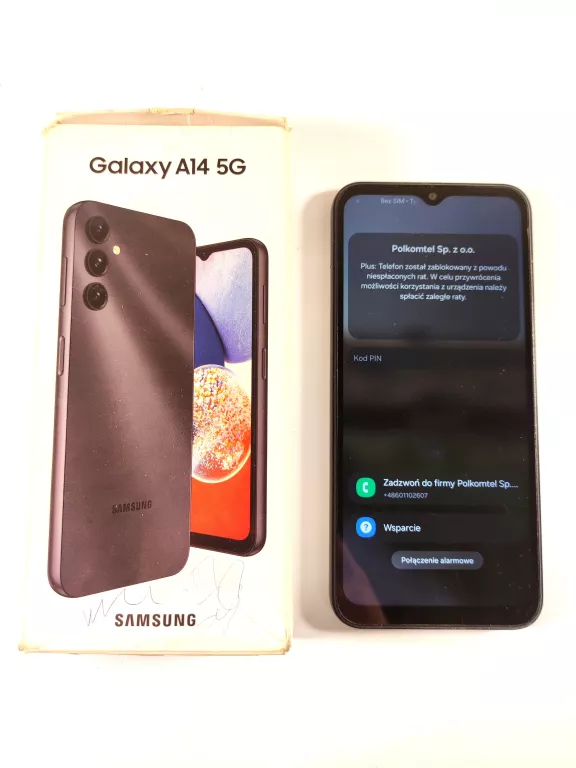 TELEFON SAMSUNG GALAXY A14 PUDEŁKO OPIS