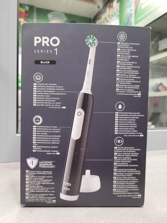 SZCZOTECZKA ORAL B SERIES 1 +ETUI PODRÓZNE