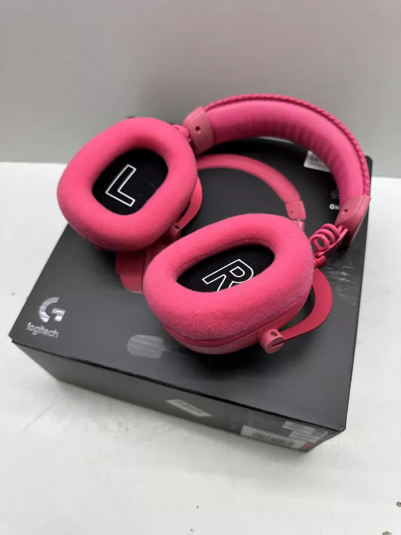 SŁUCHAWKI BEZPRZEWODOWE LOGITECH G PRO X2 LIGHTSPEED MAGENTA