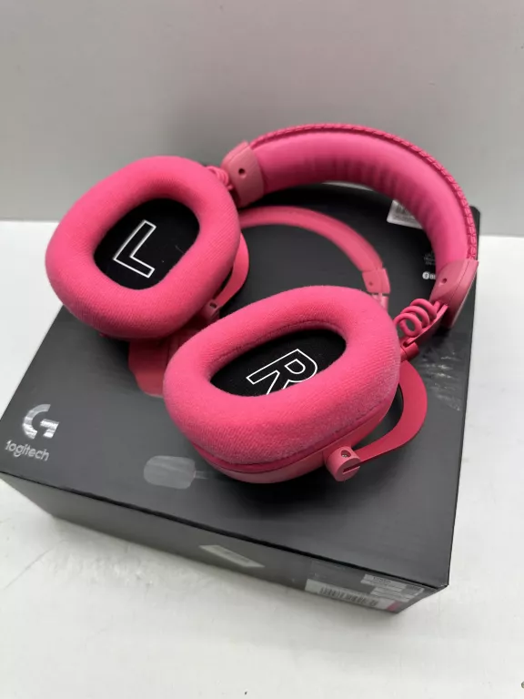 SŁUCHAWKI BEZPRZEWODOWE LOGITECH G PRO X2 LIGHTSPEED MAGENTA