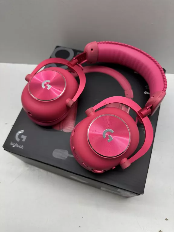 SŁUCHAWKI BEZPRZEWODOWE LOGITECH G PRO X2 LIGHTSPEED MAGENTA