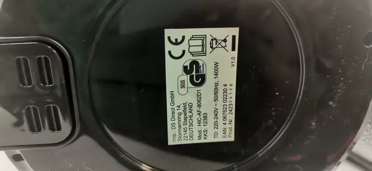 FRYTKOWNICA BEZTŁUSZCZOWA GOURMETMAXX