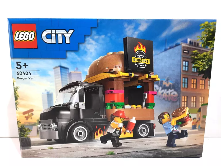 LEGO 60404 CITY CIĘŻARÓWKA Z BURGERAMI