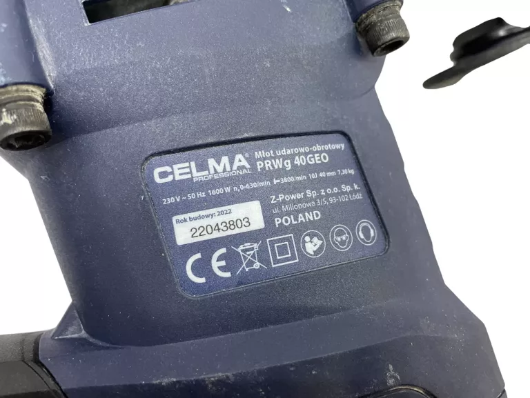 MŁOT UDAROWO-OBROTOWY CELMA PRWG 40GEO