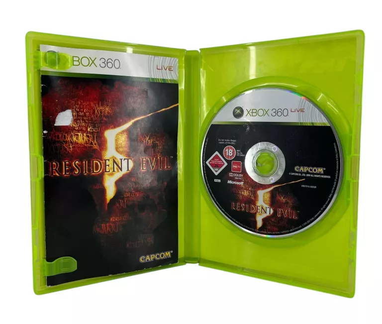 GRA XBOX 360 RESIDENT EVIL 5