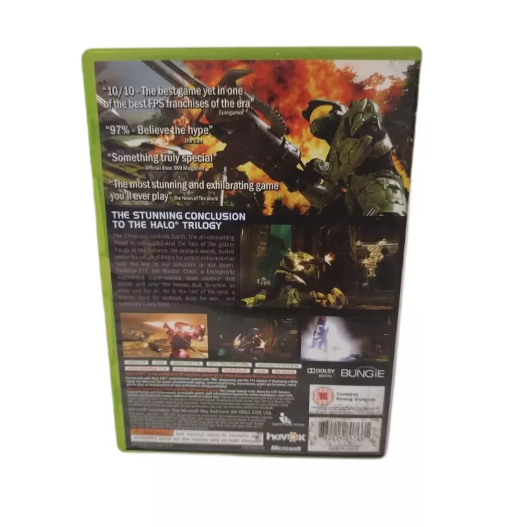 GRA HALO 3 MICROSOFT XBOX 360