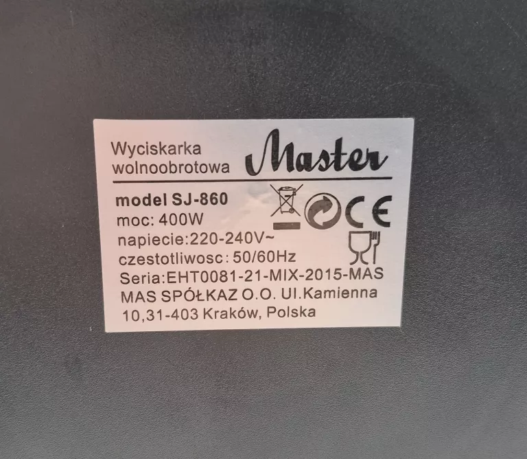 SOKOWIRÓWKA MASTER SJ-860