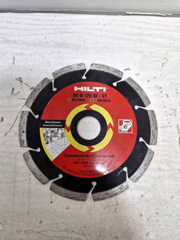 TARCZA DIAMENTOWA HILTI DC-D 125 SE /C1