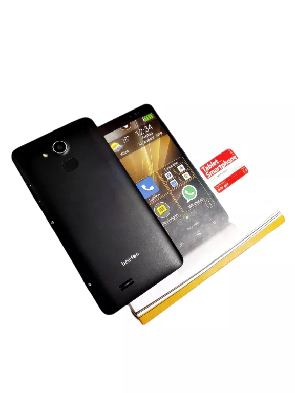 SUPER TELEFON SMARTFON DLA SENIORA BEAFON M5 16GB CZARNY LTE
