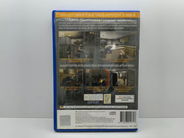SAS ANTI-TERROR FORCE (GSG9) PS2