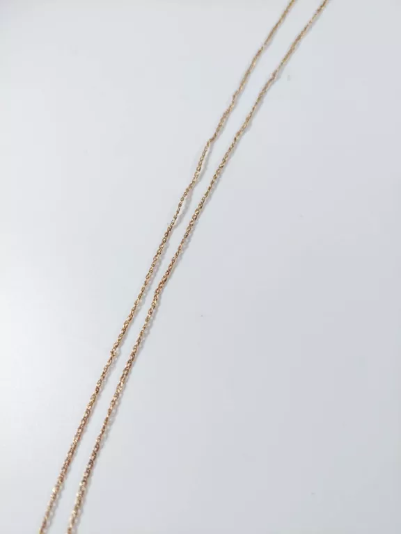 ZŁOTY ŁAŃCUSZEK 585 WAGA OK. 1,24G