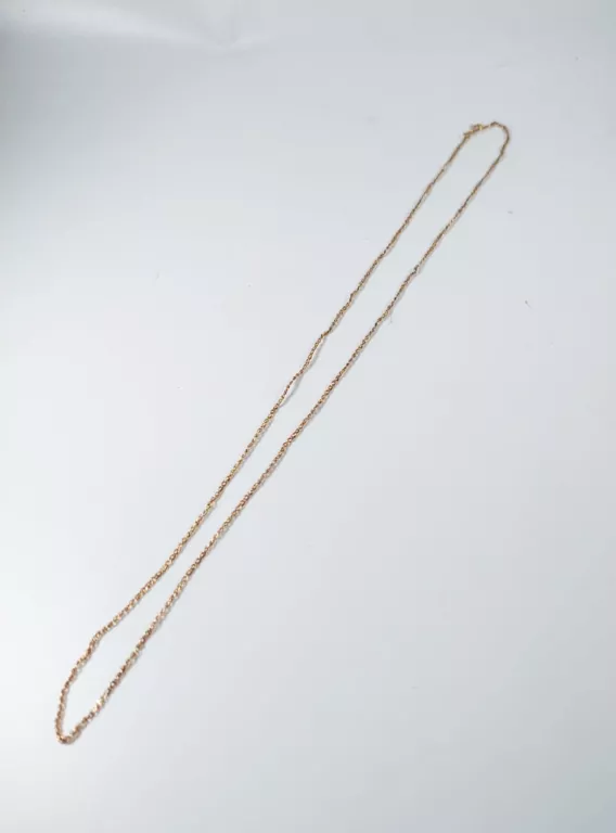ZŁOTY ŁAŃCUSZEK 585 WAGA OK. 1,24G