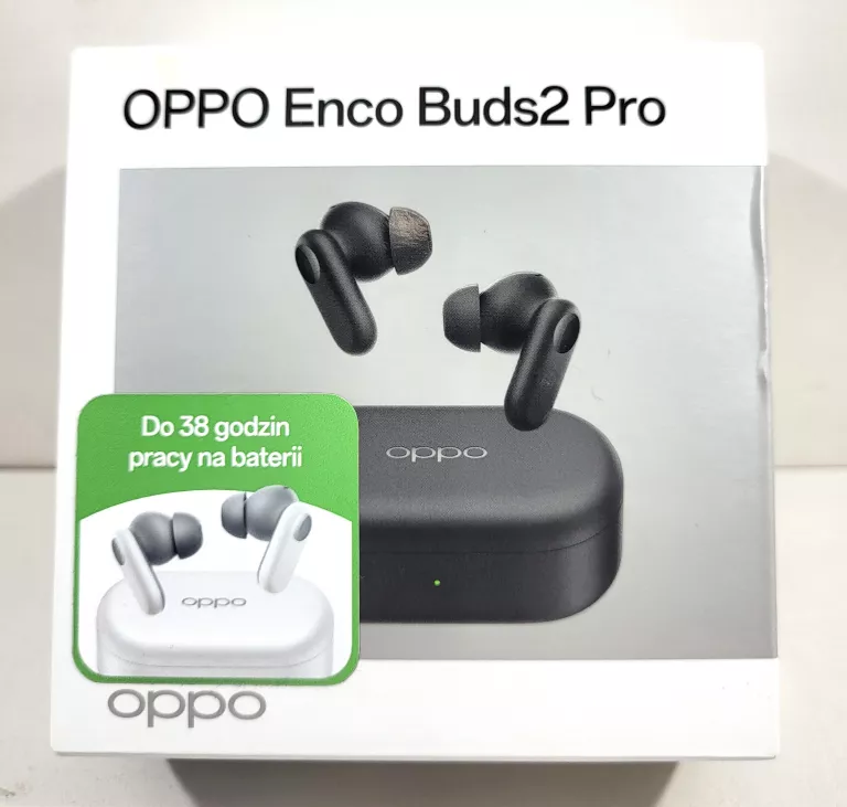 SŁUCHAWKI BEZPRZEWODOWE OPPO ENCO BUDS2 PRO CZARNE