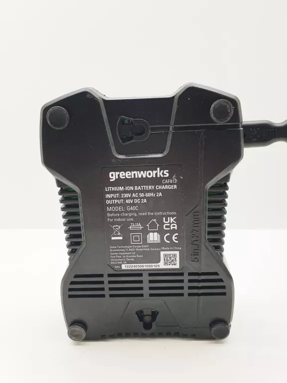 ŁADOWARKA GREENWORKS TOOLS G24C LI-ION 24 V 48 W