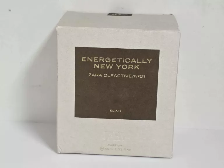 PERFUMY ZARA ENERGETICALLY NEW YORK ELIXIR PARFUM 60ML