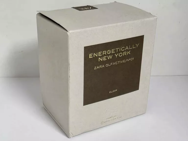 PERFUMY ZARA ENERGETICALLY NEW YORK ELIXIR PARFUM 60ML