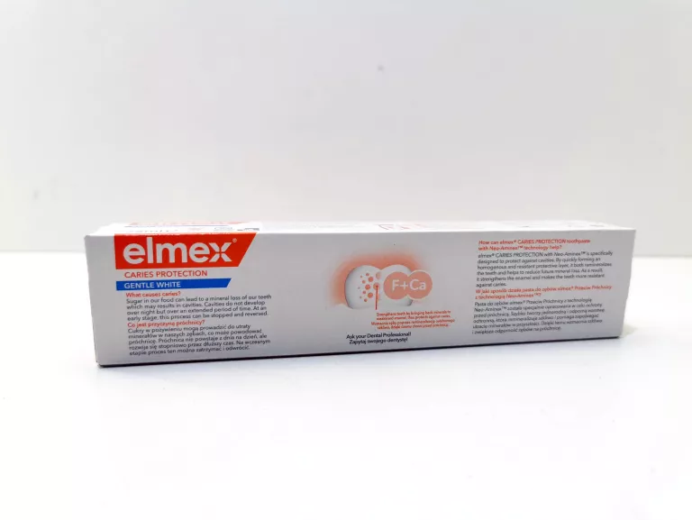 ELMEX PRZECIW PRÓCHNICY WHITENING PASTA DO ZĘBÓW 75 ML