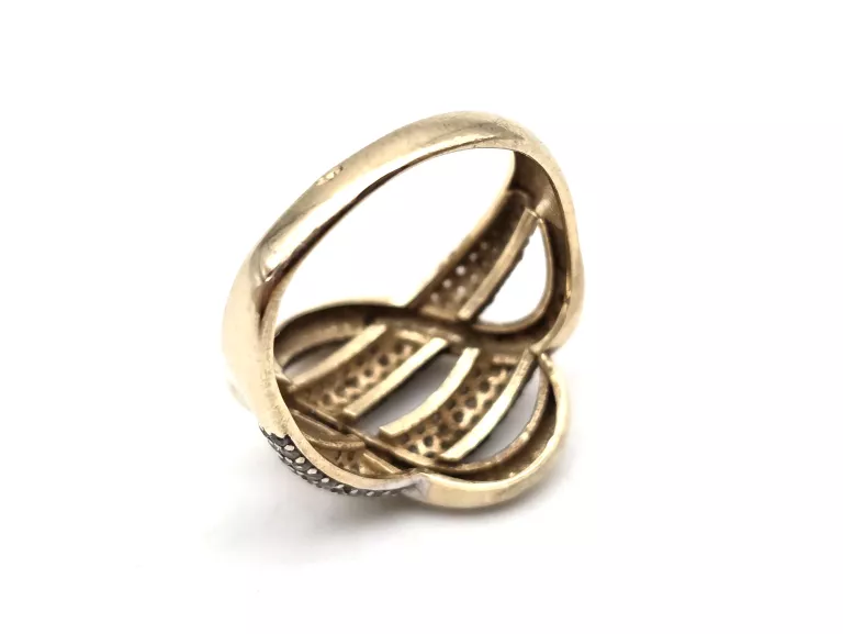 ZŁOTY PIERŚCIONEK 585 - 2,99G - R14