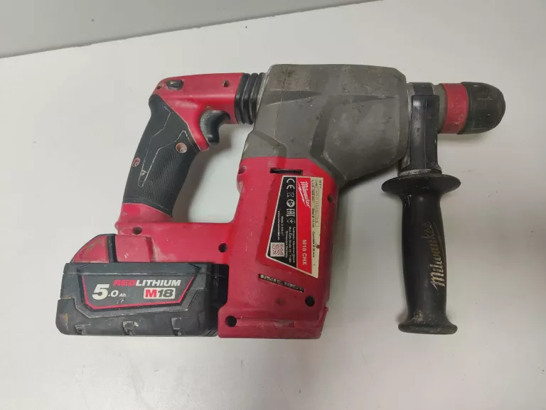 MŁOTOWIERTARKA MILWAUKEE M18 CHX + AKU 5.0 AH I ŁADOWARKA