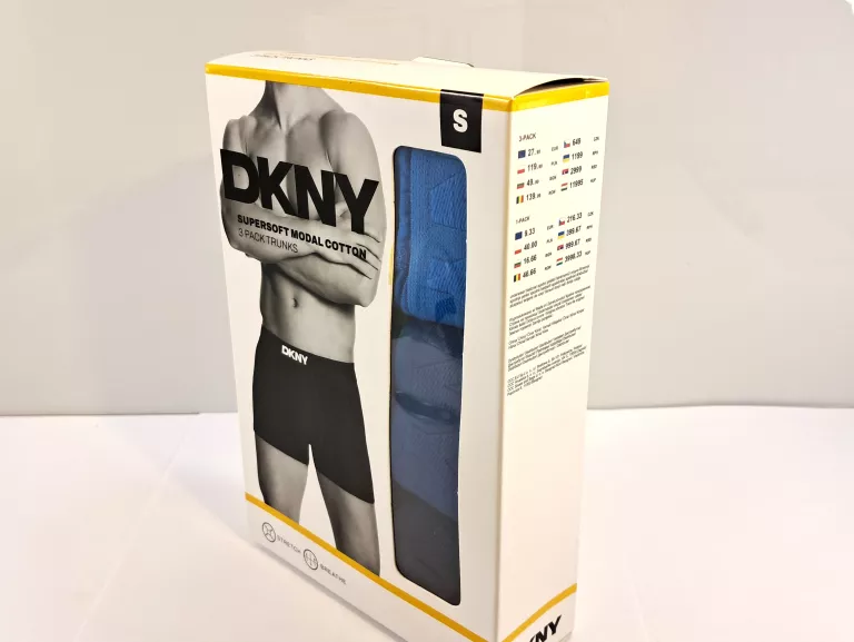 BOKSERKI MĘSKIE DKNY 3PACK S