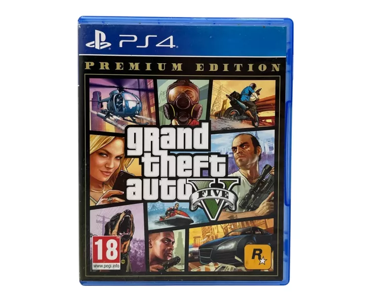 GRA PS4 GRAND THEFT AUTO V GTA 5 PREMIUM EDITION