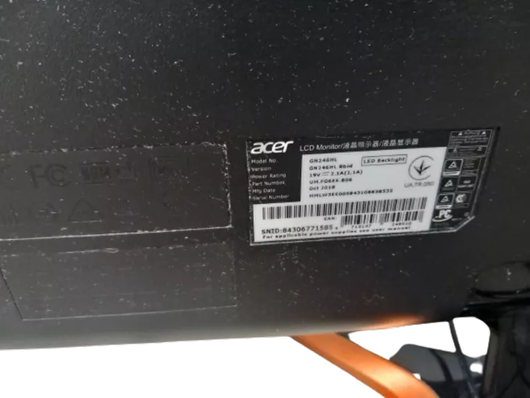 MONITOR LED ACER GN246HLBBID