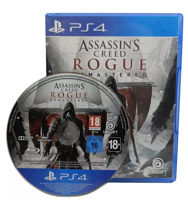 GRA PS4 ASSASSIN'S CREED ROGUE REMASTERED