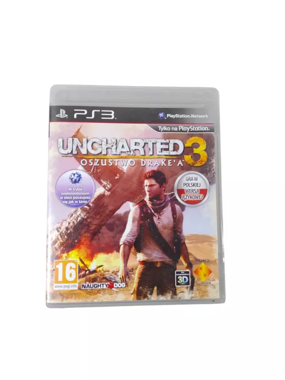 GRA NA PS3 UNCHARTED 3 OSZUSTWO DRAKE'A