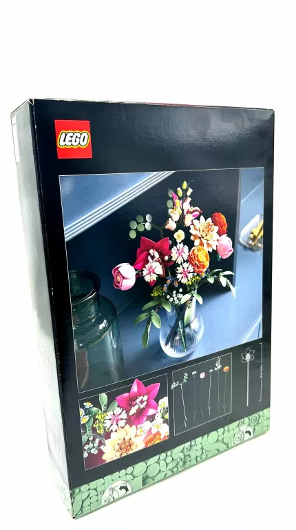 KLOCKI LEGO BOTANICALS PIĘKNY BUKIET RÓŻOWYCH KWIATÓW 10342