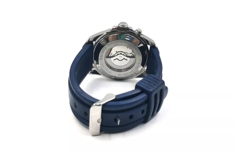 ZEGAREK SEIKO KINETIC 5M82-0BE0 Z NIEBIESKIM PASKIEM