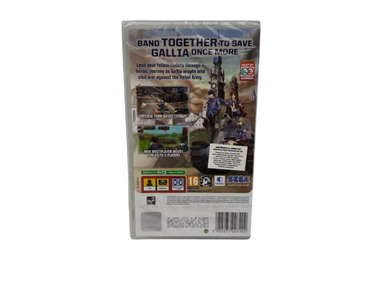 gra-psp-valkyria-ii-chronicles-zafoliowana-ean-gtin-5055277016143