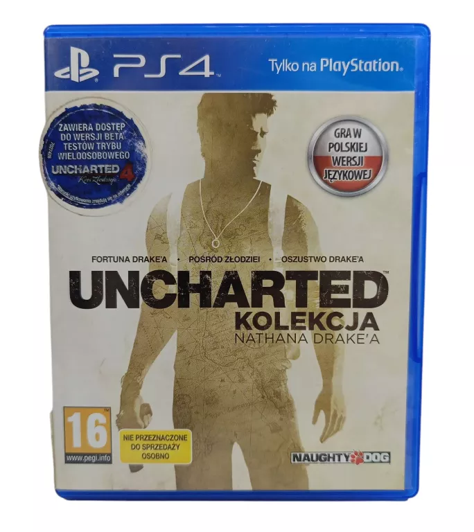 GRA PS4 UNCHARTED KOLEKCJA NATHANA DRAKE'A