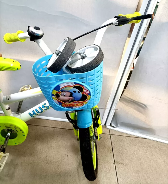 ROWEREK DZIECIĘCY 14" HUSAR BIKE + DODATKOWE KOŁA BOCZNE