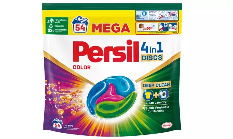 PERSIL DISCS COLOR KAPSUŁKI DO PRANIA KOLOR 54 SZT