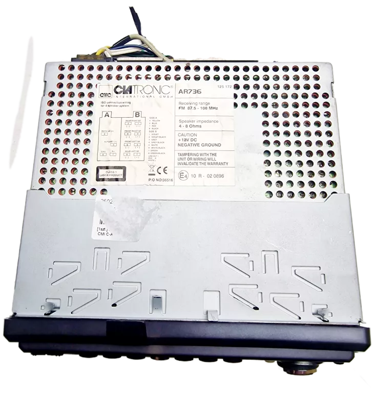 RADIO SAMOCHODOWE CLATRONIC AR736