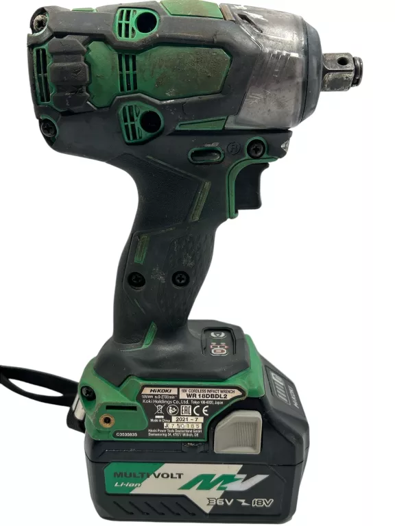 KLUCZ UDAROWY HIKOKI HITACHI WR18DBDL2 18 V