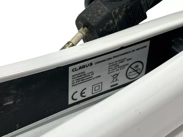 PROSTOWNICA CLARUS HS-5337