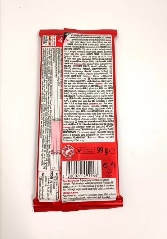 KITKAT HAZELNUT  99G