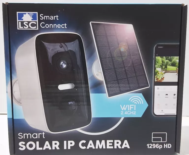 KAMERA SMART SOLAR IP CAMERA 1296P HD IGŁA