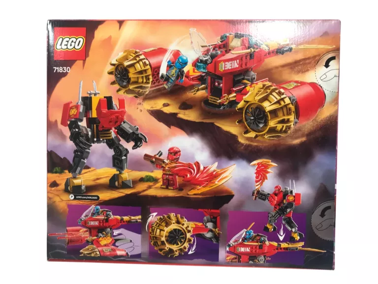 LEGO NINJAGO BURZOWY JEŹDZIEC-MECH KAIA 71830