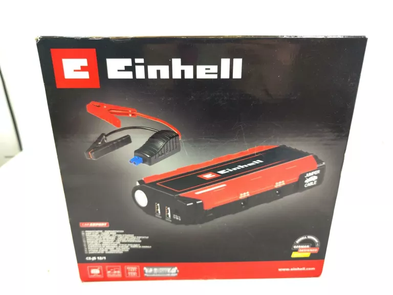 JUMP STARTER, URZĄDZENIE ROZRUCHOWE, POWERBANK CE-JS 12/1 EINHELL